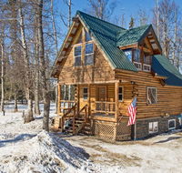 Cozy Palmer Log Cabin Close to Matanuska River - Accommodation Los Angeles