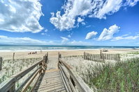 Emerald Isle Beach House Steps to the Ocean Accommodation Los Angeles