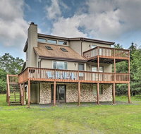 Poconos Mountain Retreat with Game Room & Decks - Accommodation Los Angeles