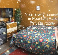 RETRO Room in a Pool House Quiet Free pool 15 mins to the beach - Accommodation Los Angeles