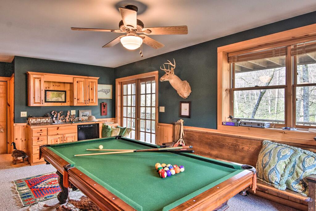 Scenic Cabin With 2 Fishing Ponds & Pool Table! - thumb 1