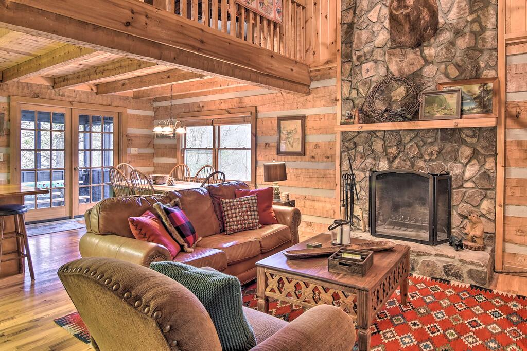 Scenic Cabin With 2 Fishing Ponds & Pool Table! - thumb 3