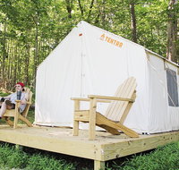 Tentrr - Creek Side Woodsy Glamping Retreat Near Chincoteague Island - Accommodation Los Angeles