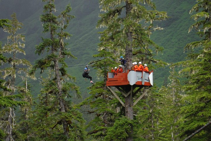 Alpine Zipline Adventure In Juneau, AK - thumb 4